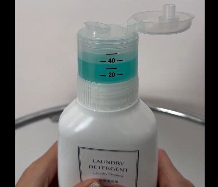 【ニトリ】ストレスフリー！押して計量詰め替えボトル