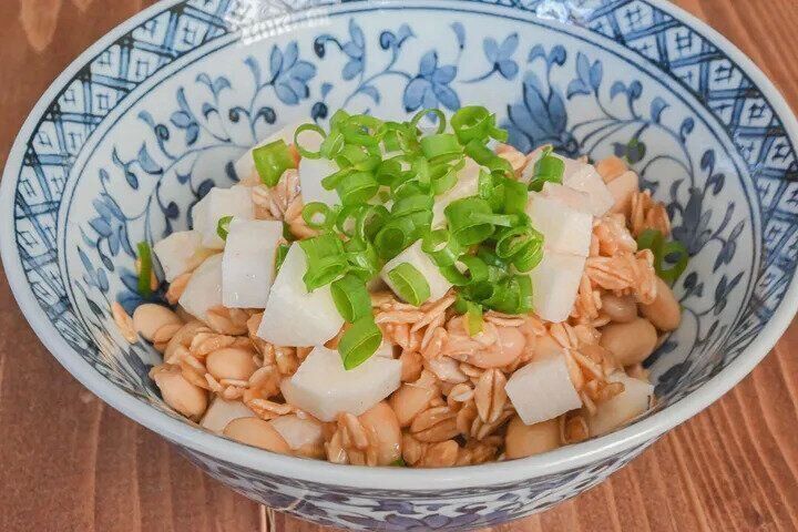 長芋納豆オートミール