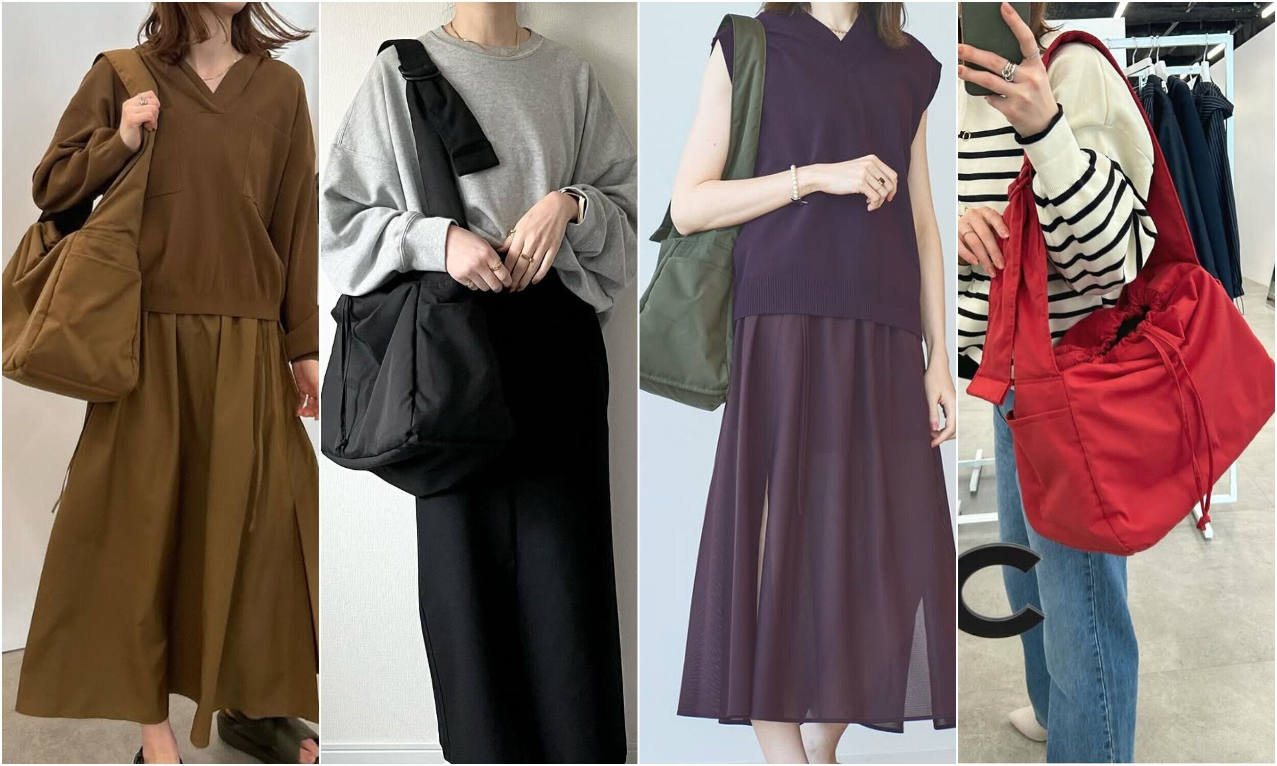 お出かけにマスト！「ユニクロ」軽くてお洒落な「バズりバッグ」