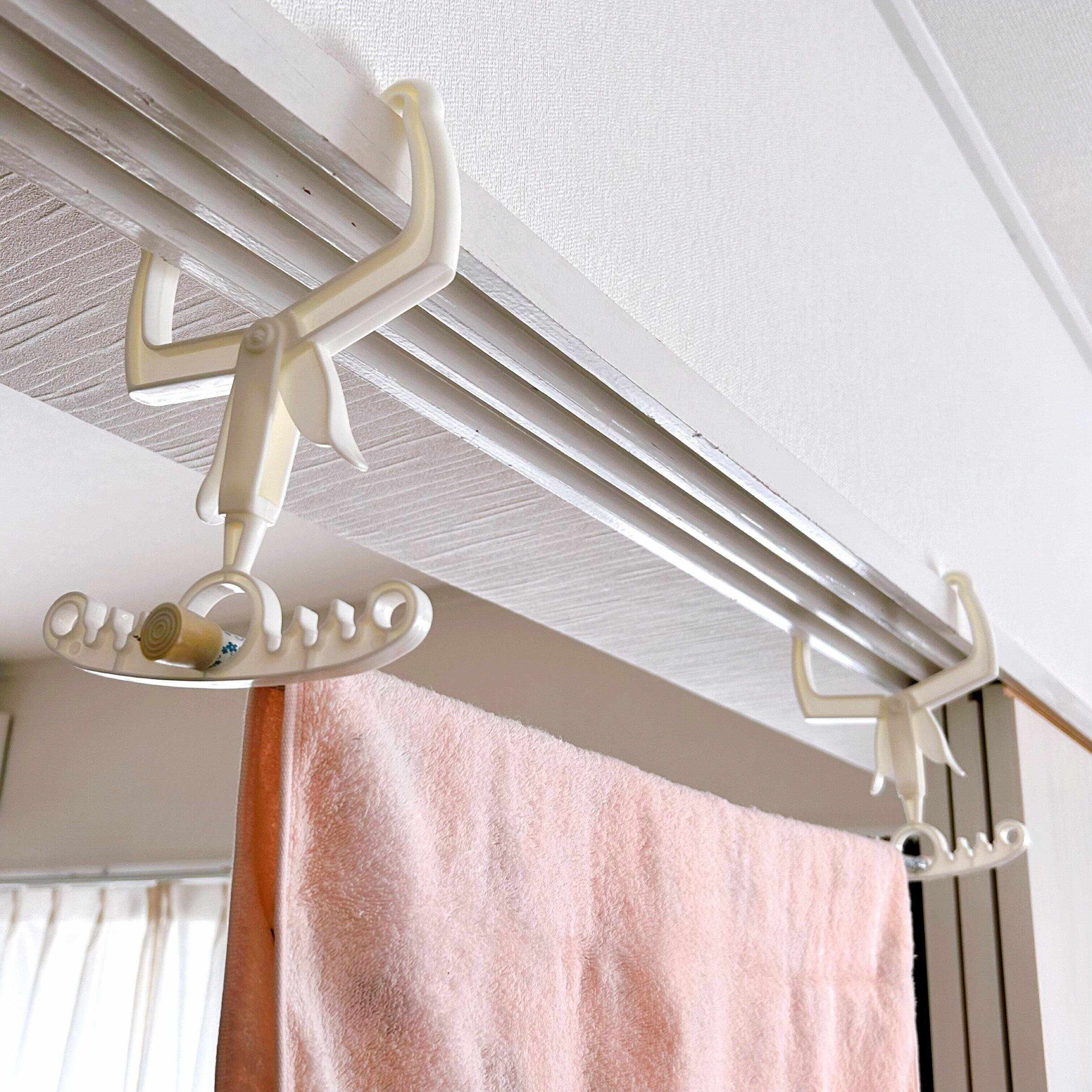 2.ポールを通して