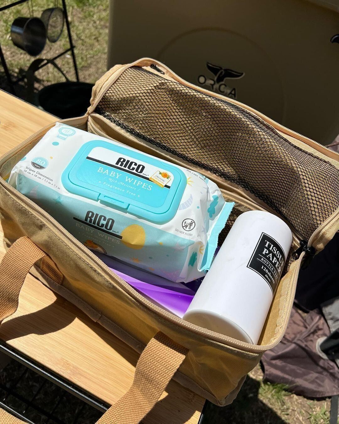 【ワークマン】軽いけどしっかりしているパラフィン帆布小物入れ