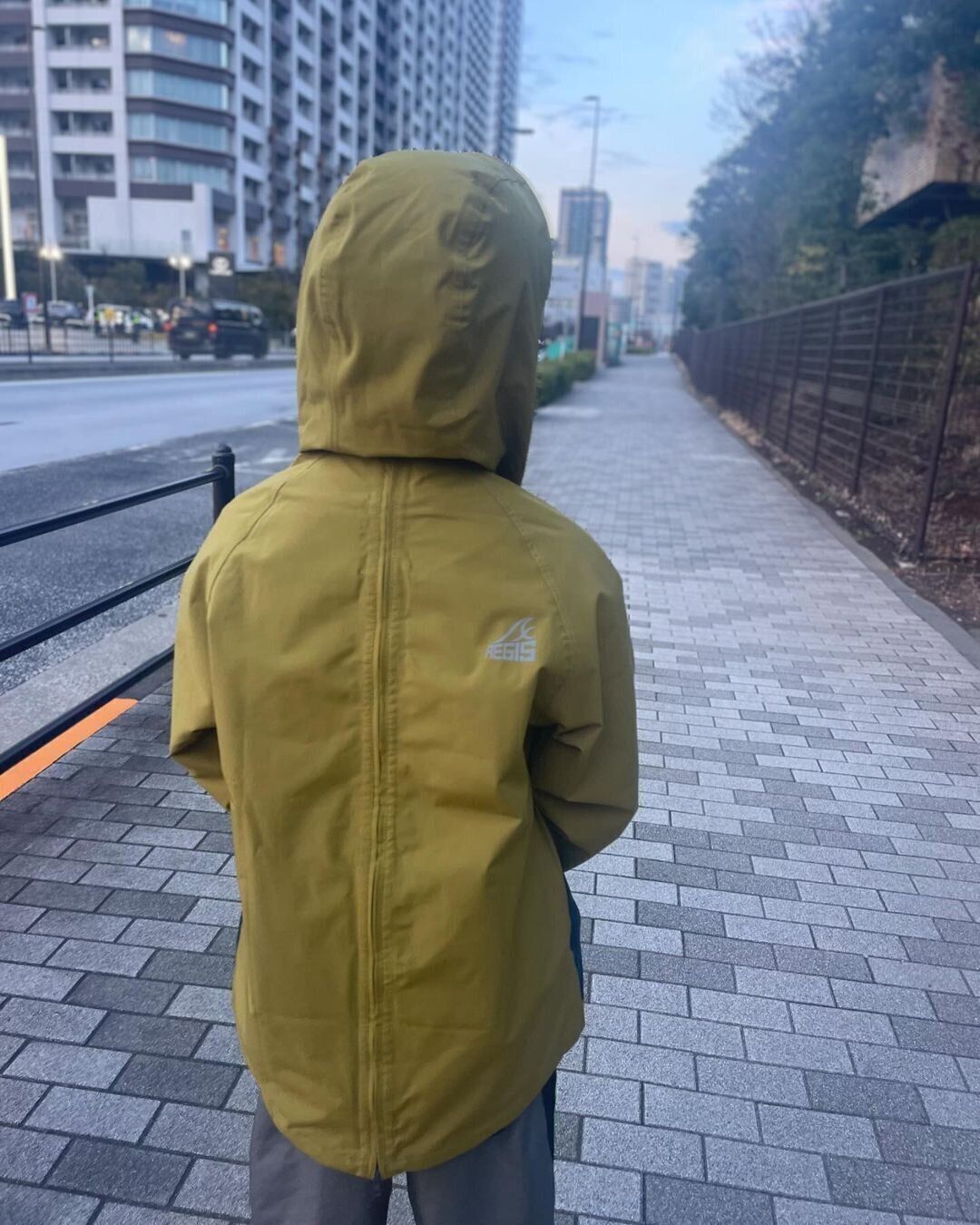 【ワークマン】着心地よし！バッグインジュニアレインジャケット