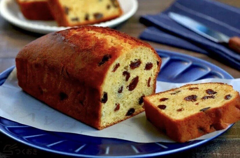 ラムレーズンのパウンドケーキ