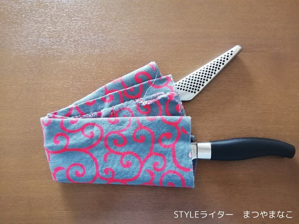 現在の包丁収納方法