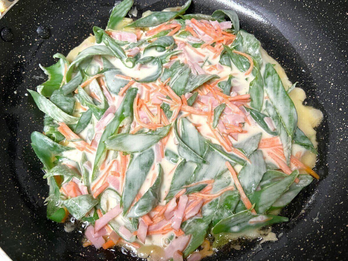 フライパンで焼く