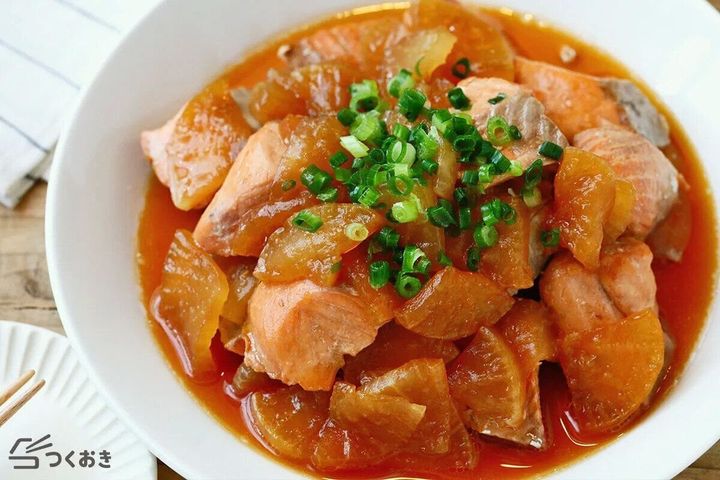 鮭と大根の炒め煮
