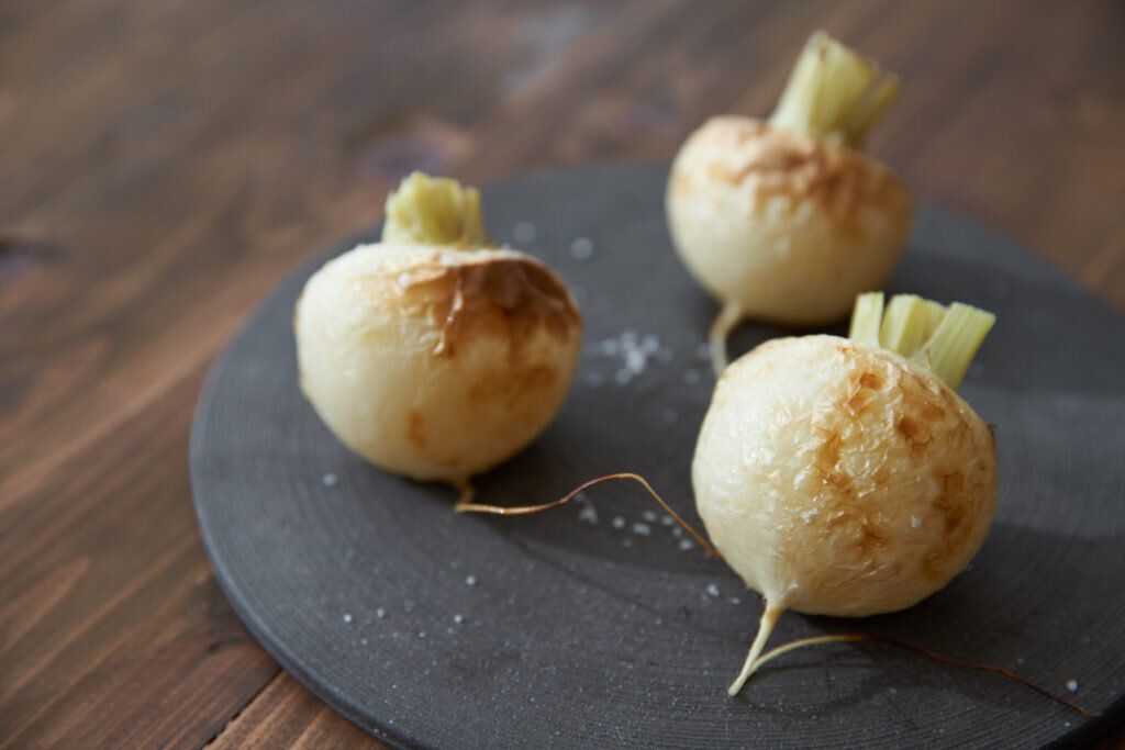 とろとろ甘い、丸ごとかぶのグリル