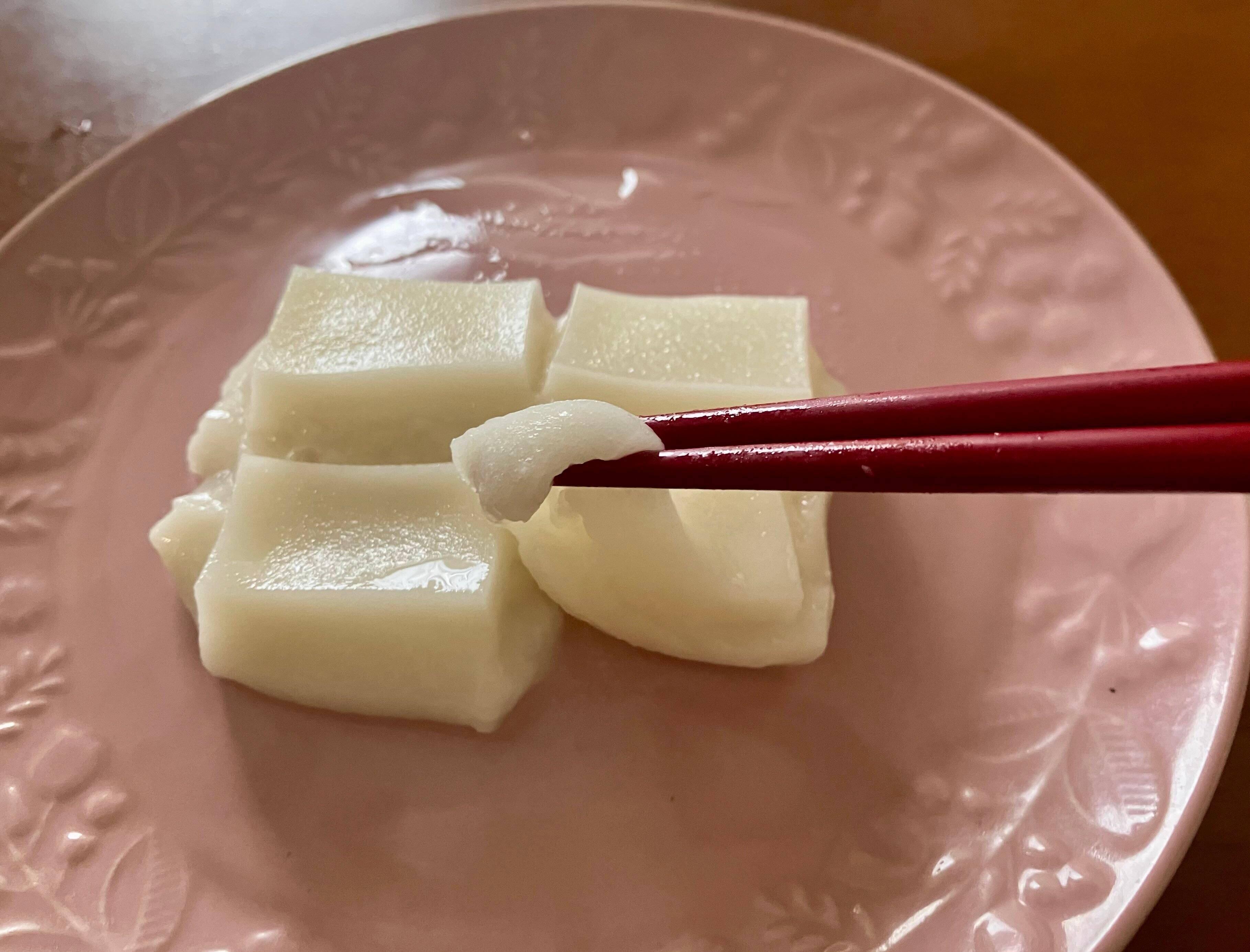 もちレンジで温めたお餅