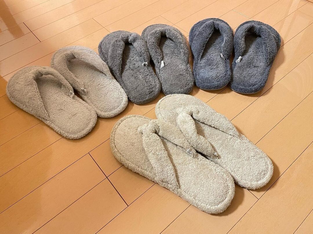 【無印良品】履き心地快適！パイルスリッパ