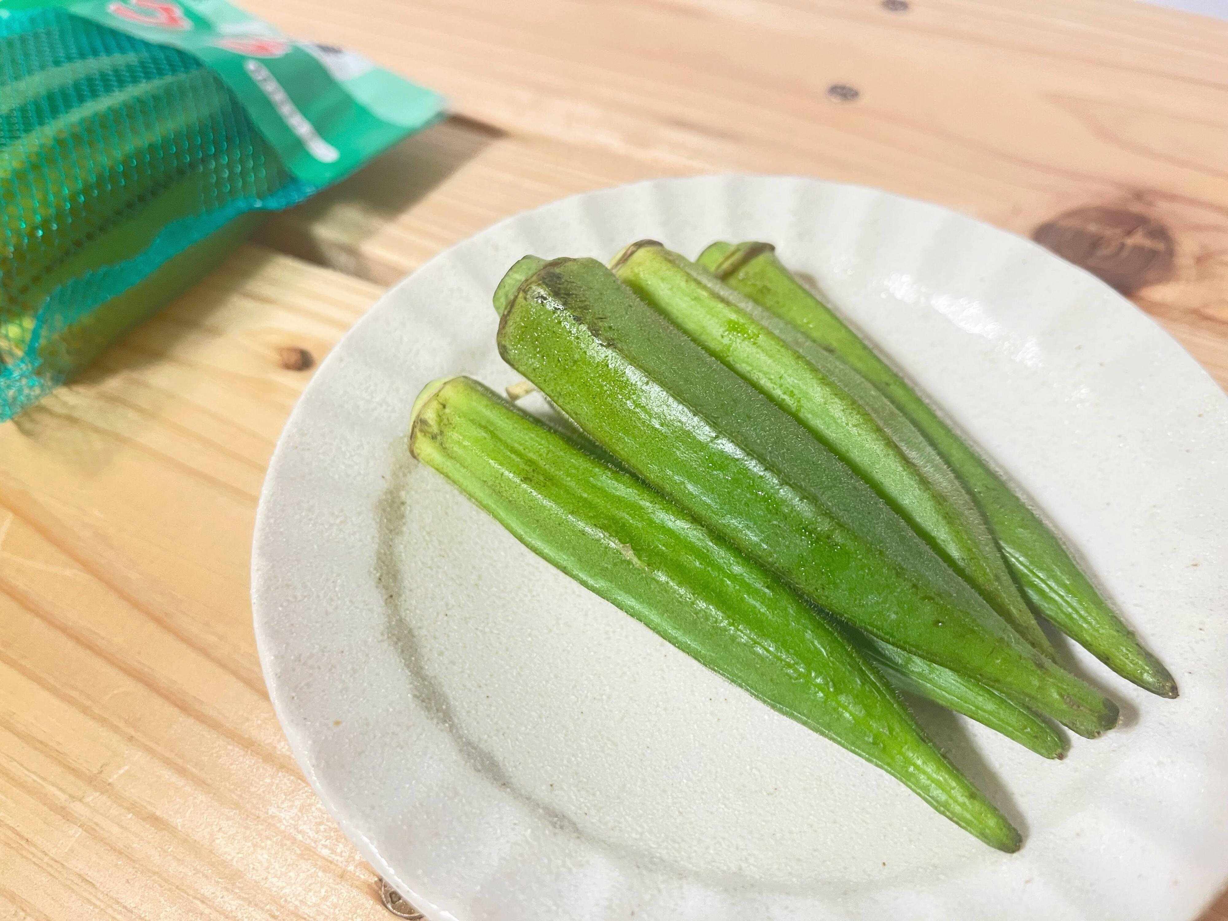 野菜を魅力的に見せるための構図