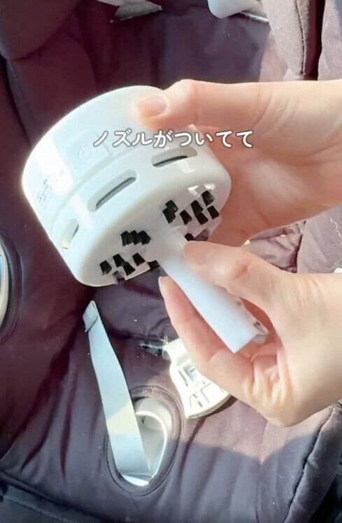 【ダイソー】付属のノズルがいい仕事してくれる！