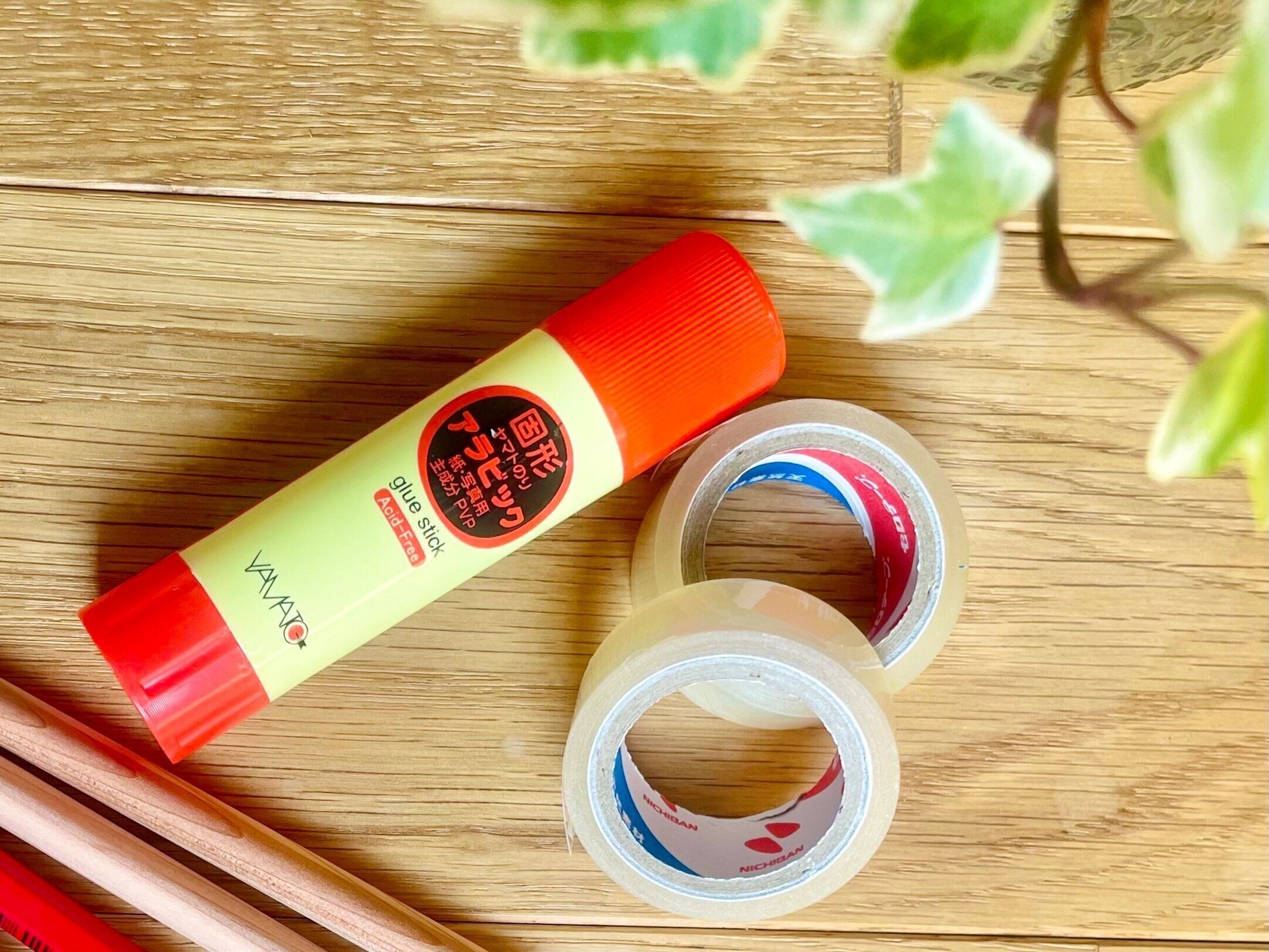小学校入学準備・セロテープとのり