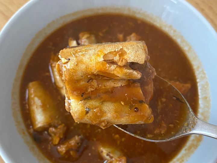 さば缶でつくる ベンガル風フィッシュカレー