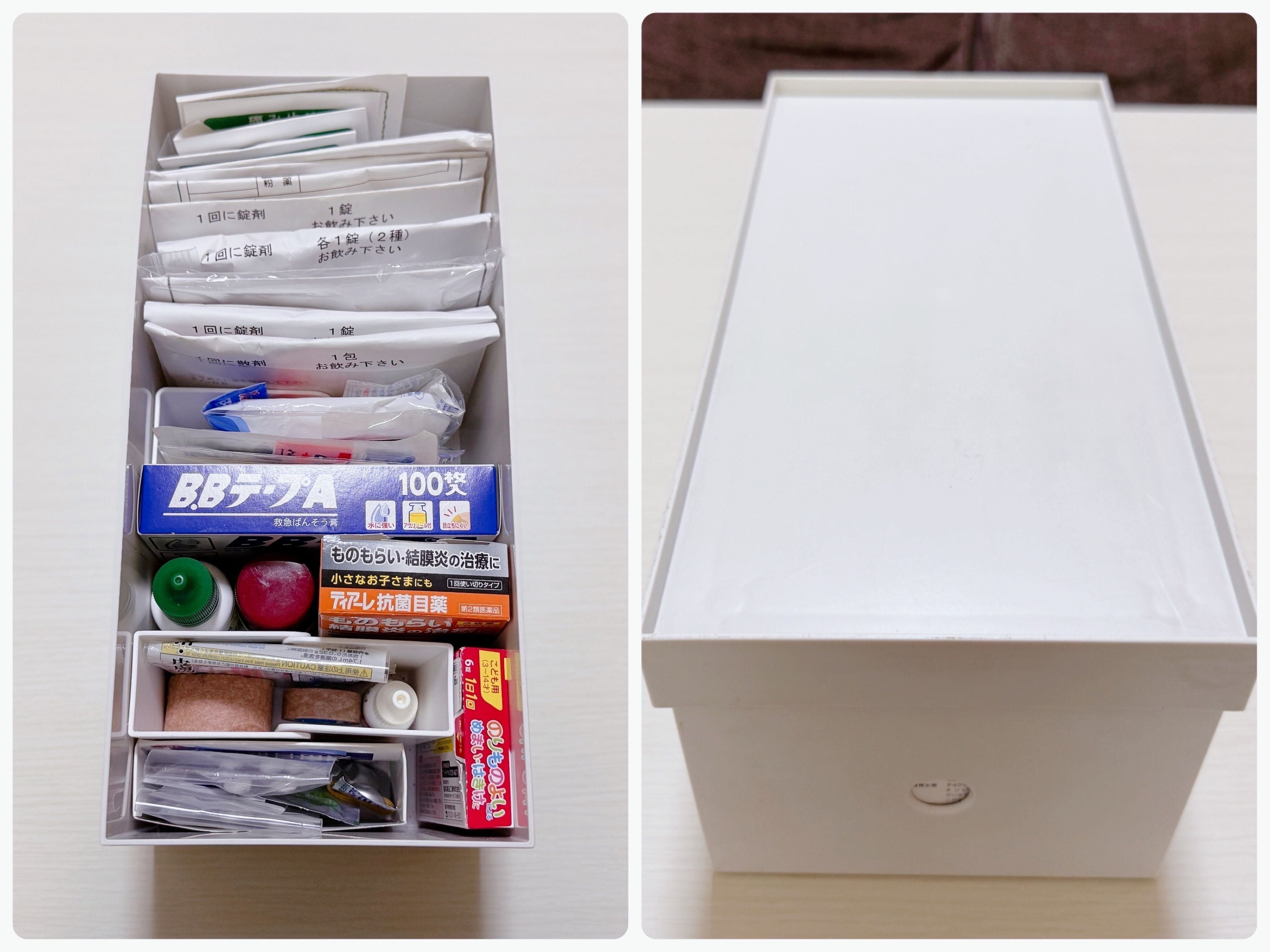 4．救急箱に