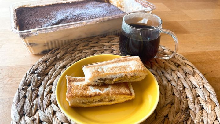 ティラミスホットサンド