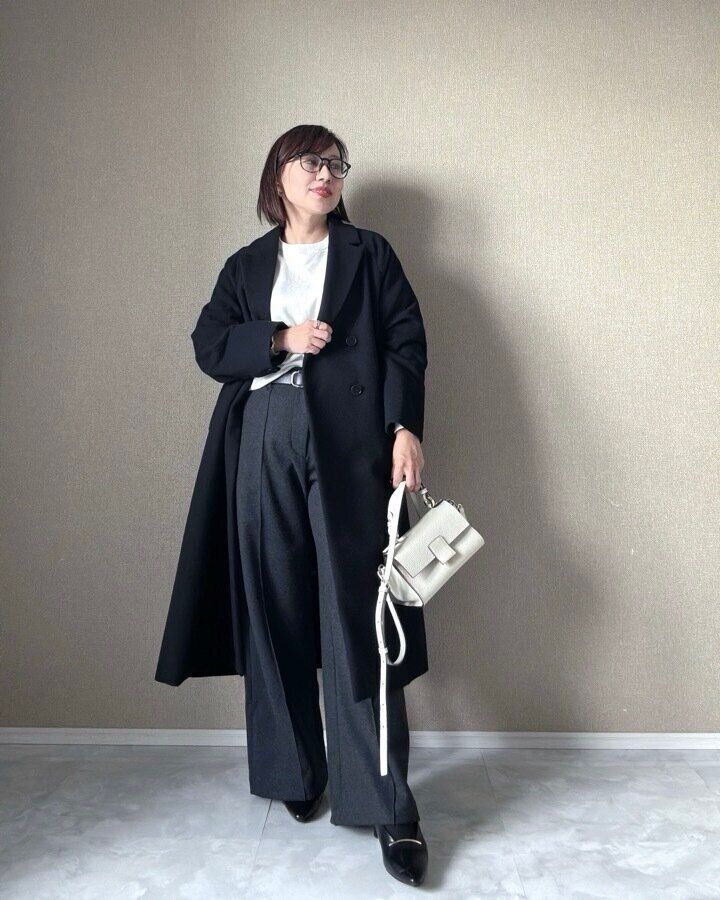 ブラッシュドジャージーワイドパンツ　ユニクロ