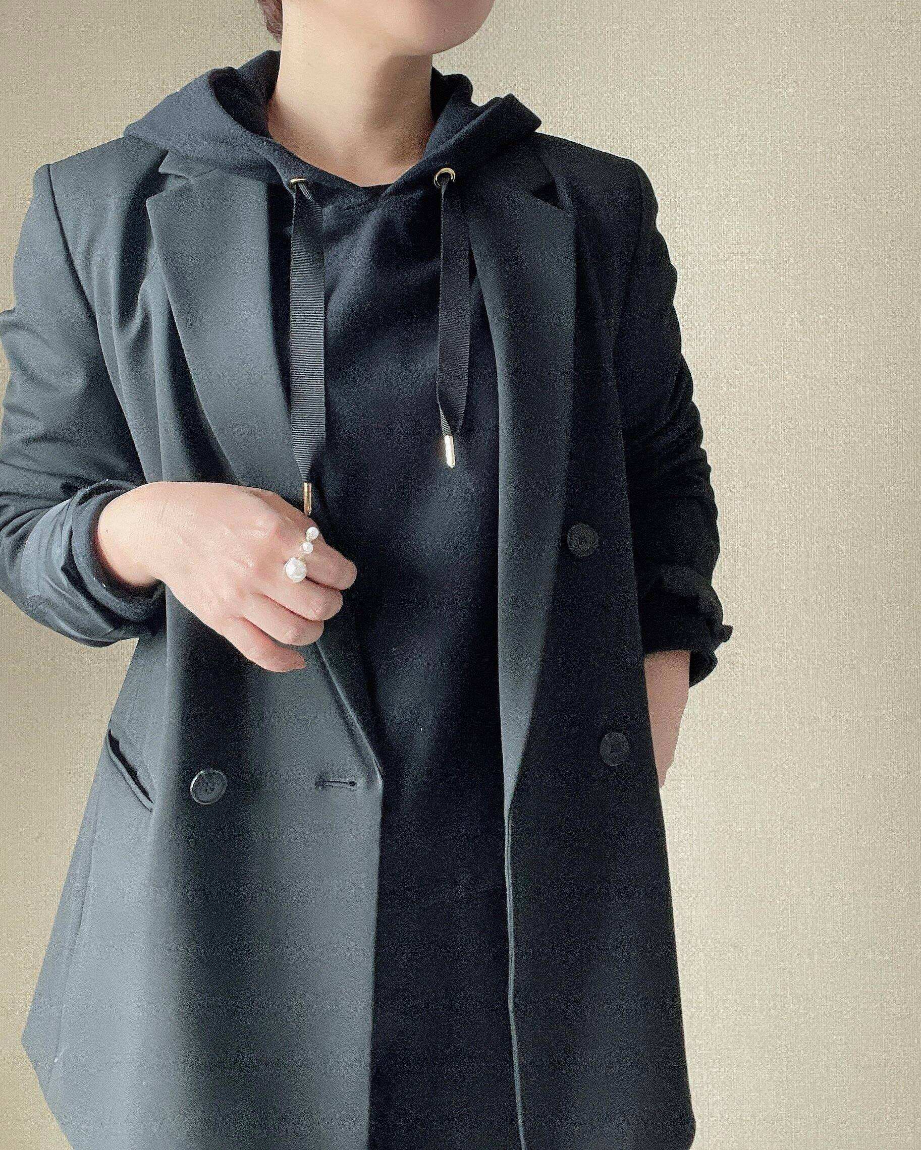 40代　カジュアルが手抜きに見える