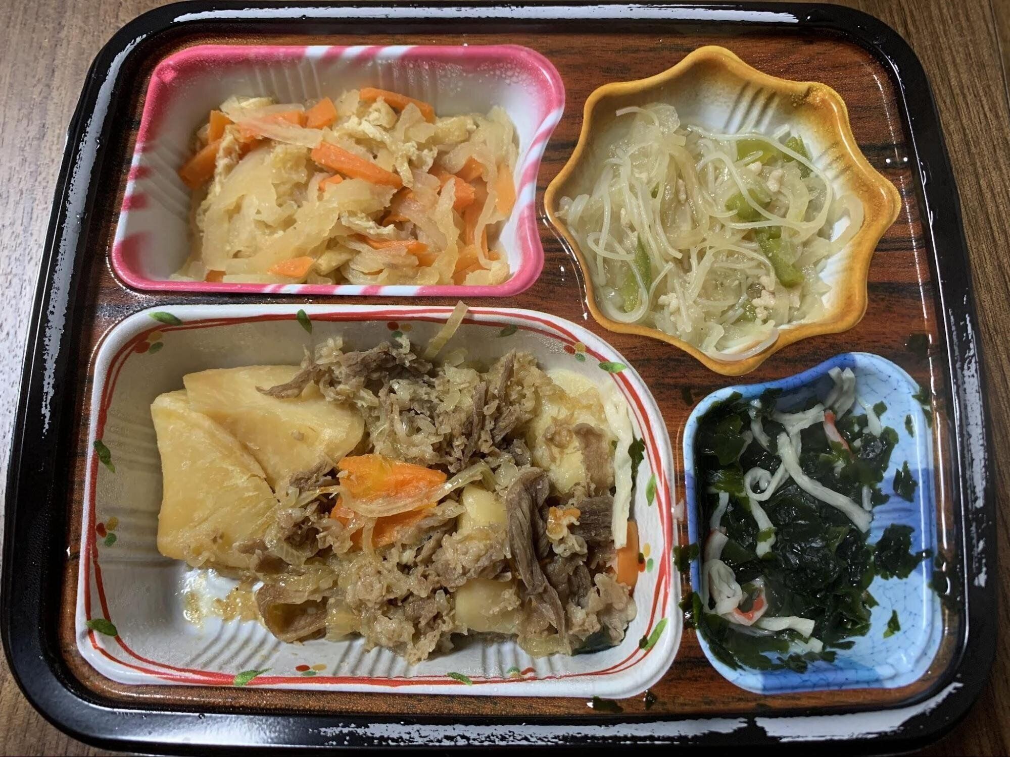 ベルーナグルメ　肉じゃがセット