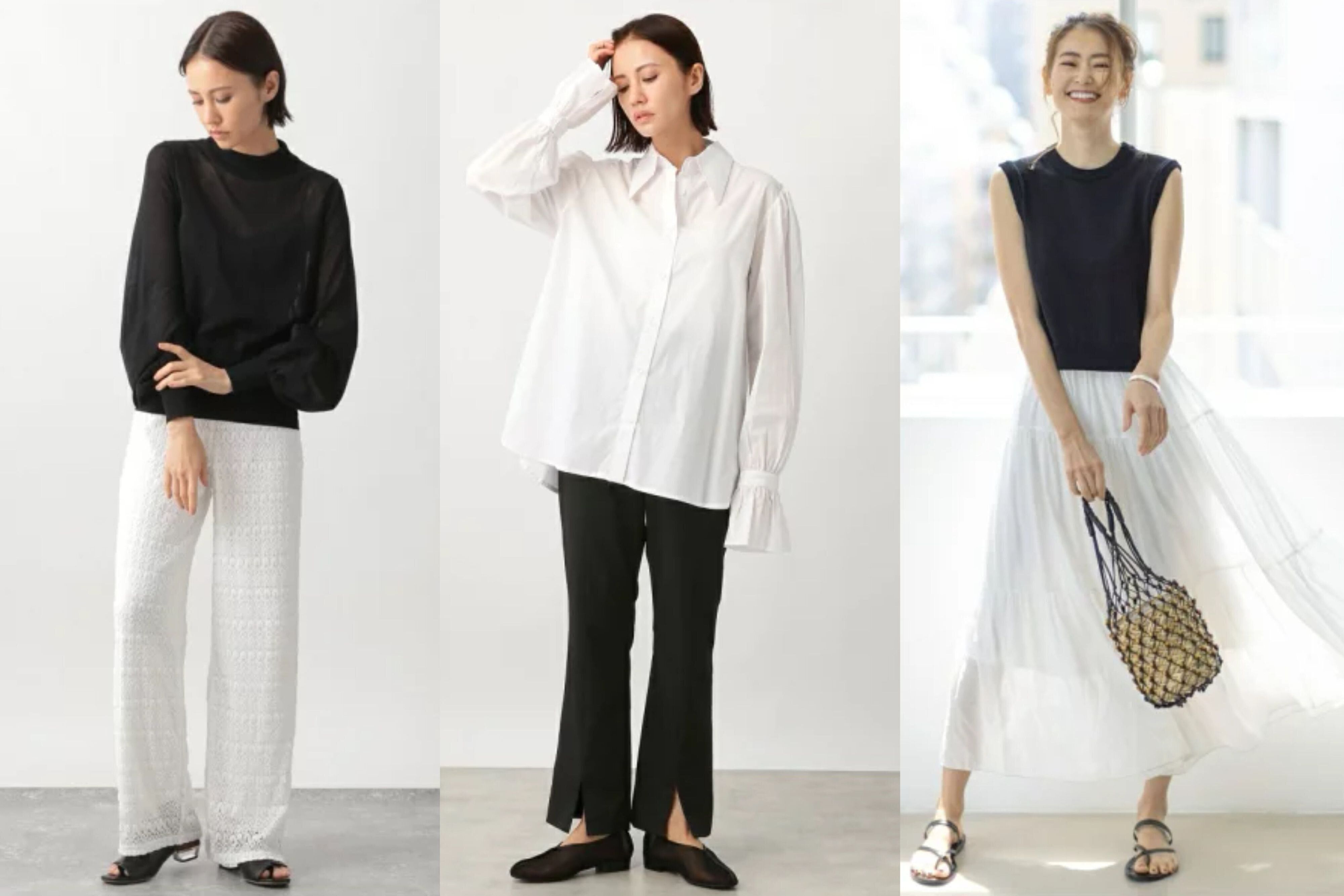 40代にこそ似合う 1年を通して使えるおすすめモノトーンコーデ7選 サンキュ