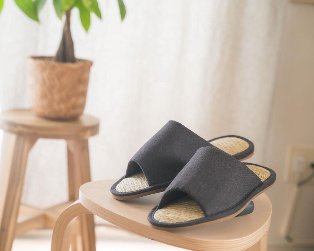 【無印良品】蒸れにくくて最高！イ草スリッパ