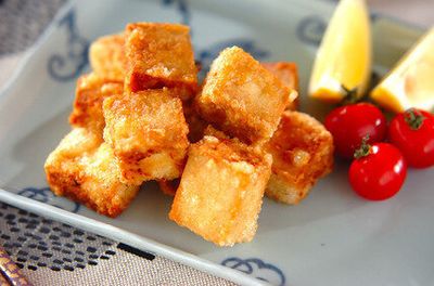 高野豆腐の竜田揚げ