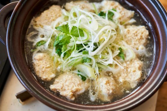ふわふわ鶏団子鍋