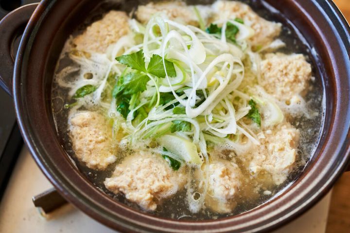 ふわふわ鶏団子鍋