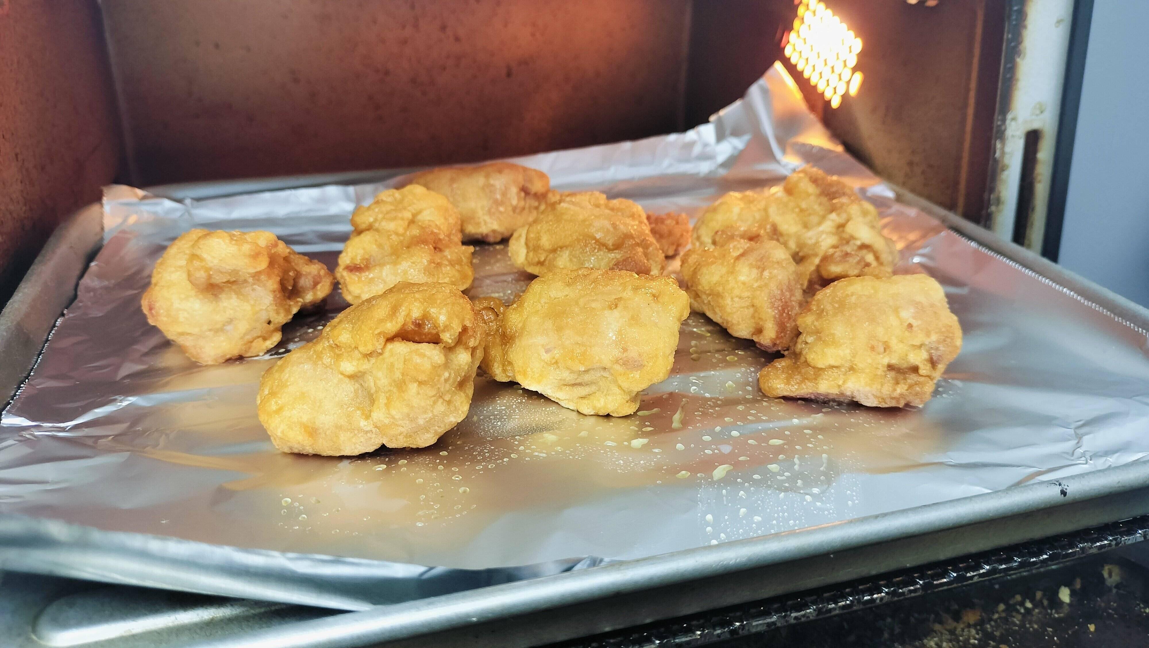 オーブントースターで温める方法