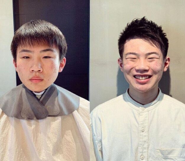 王道シルエット！ソフトモヒカン