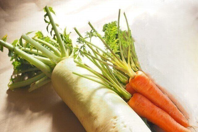 大根・にんじん