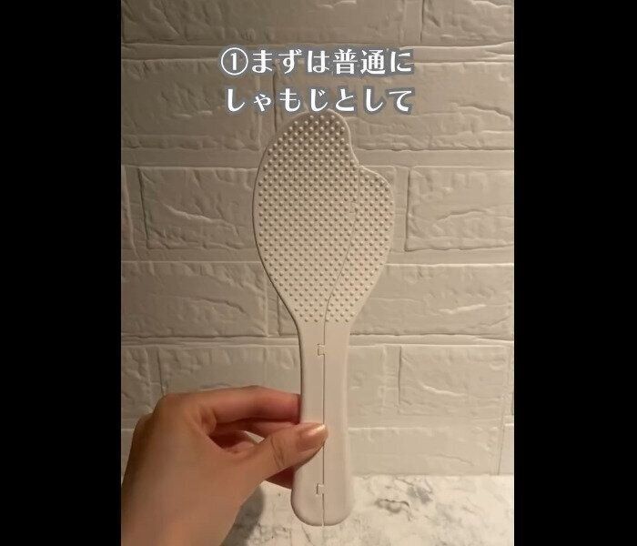 【ダイソー】画期的！4つに分解できるしゃもじ