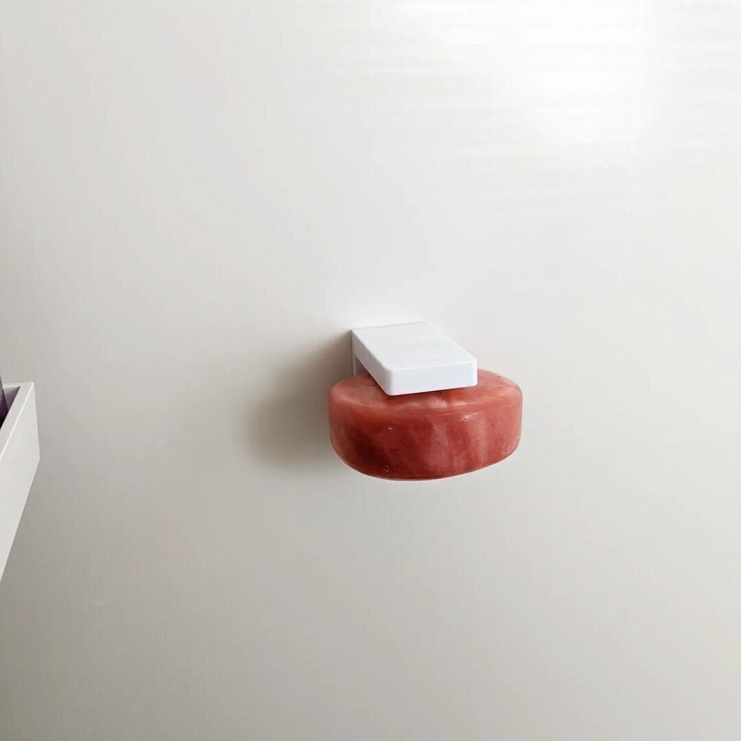 【セリア】石けんを浮かせたいときに便利なピタッとホルダー