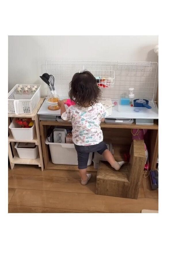 【ダイソー】子どもが自分で片づけたくなるサイズ感