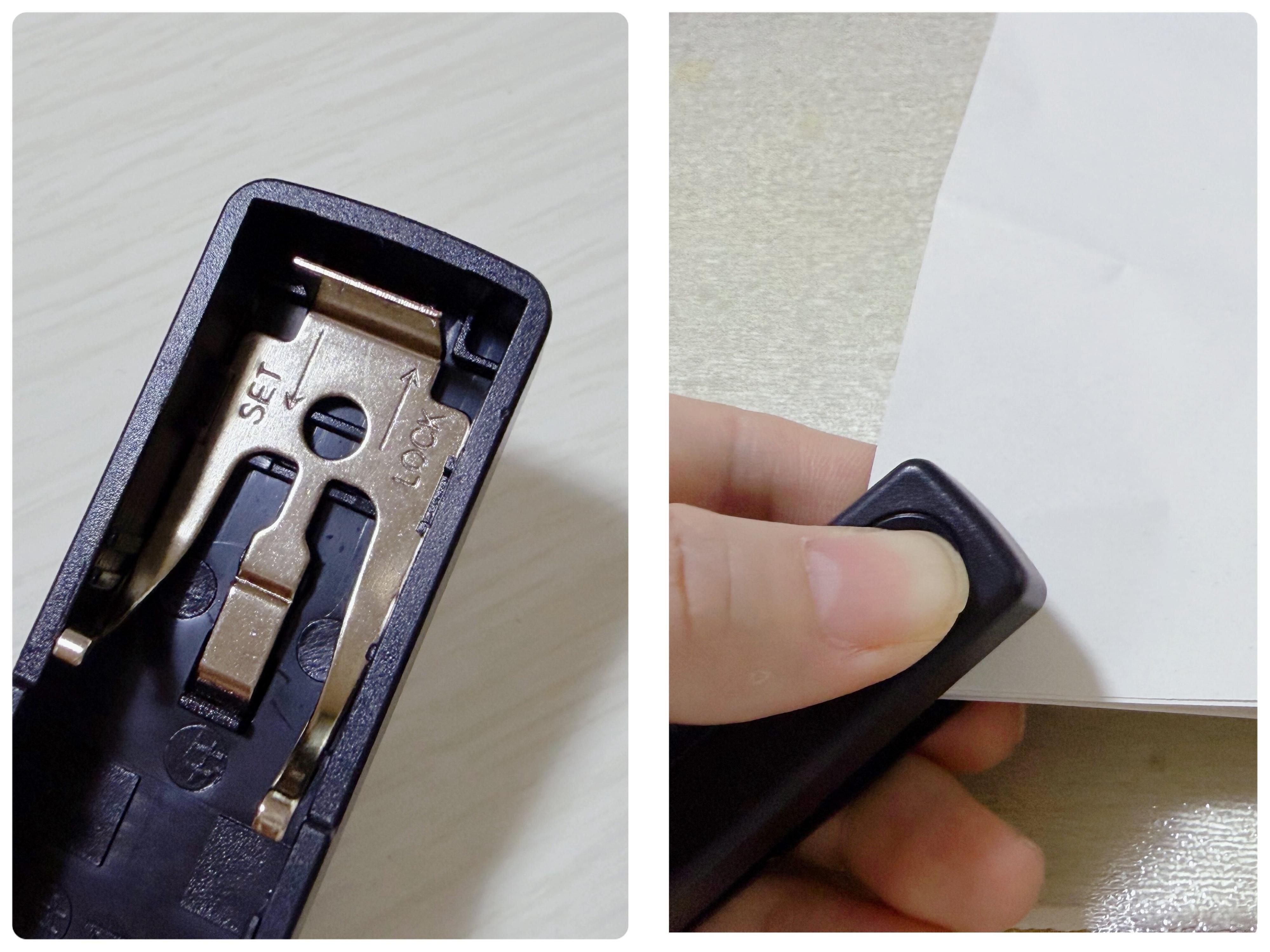 2．コンパクトホッチキス