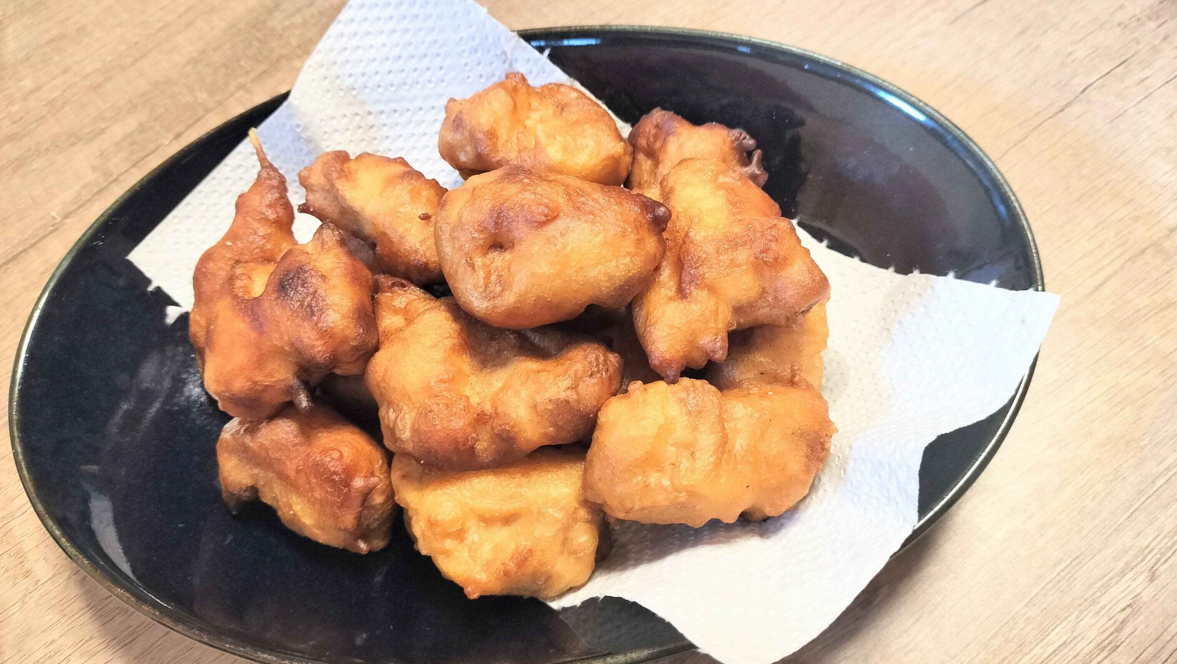 モウカザメの天ぷら