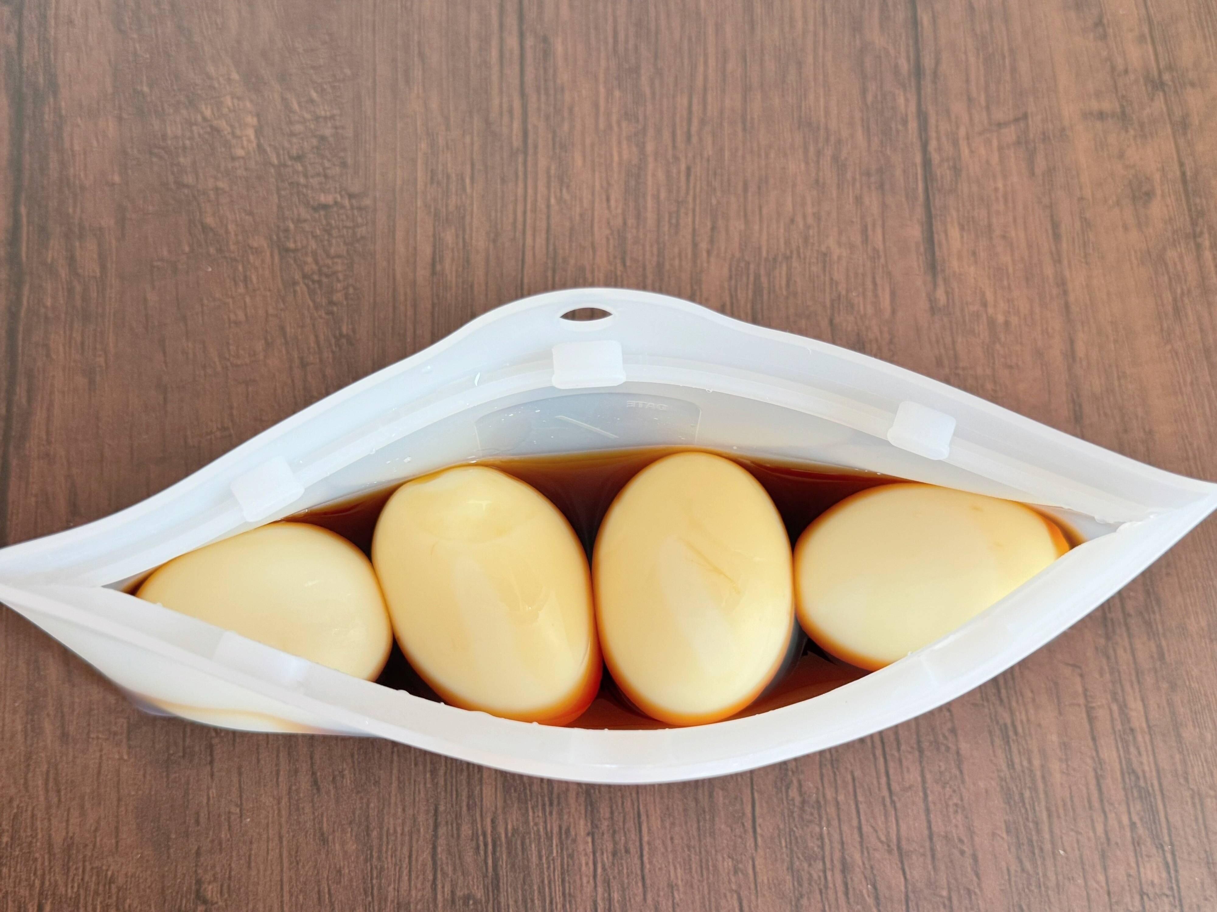 煮卵が簡単に作れる！