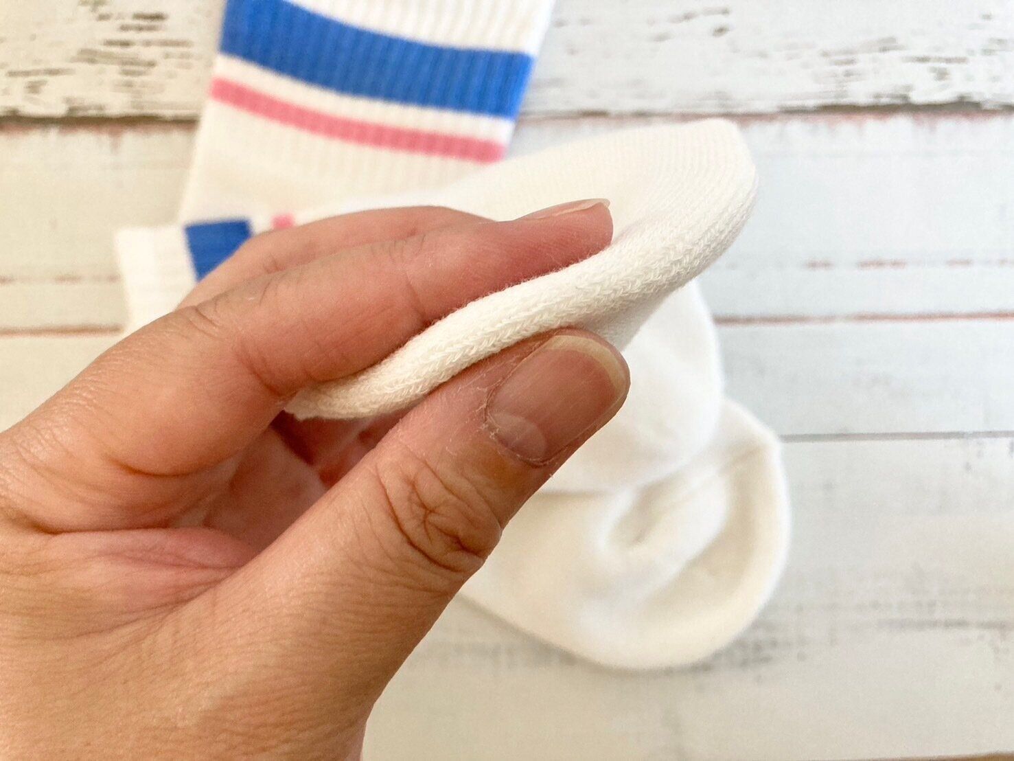 無印ローソン　靴下