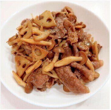 冷凍弁当向け牛焼肉皿★減塩・低カリウム志向