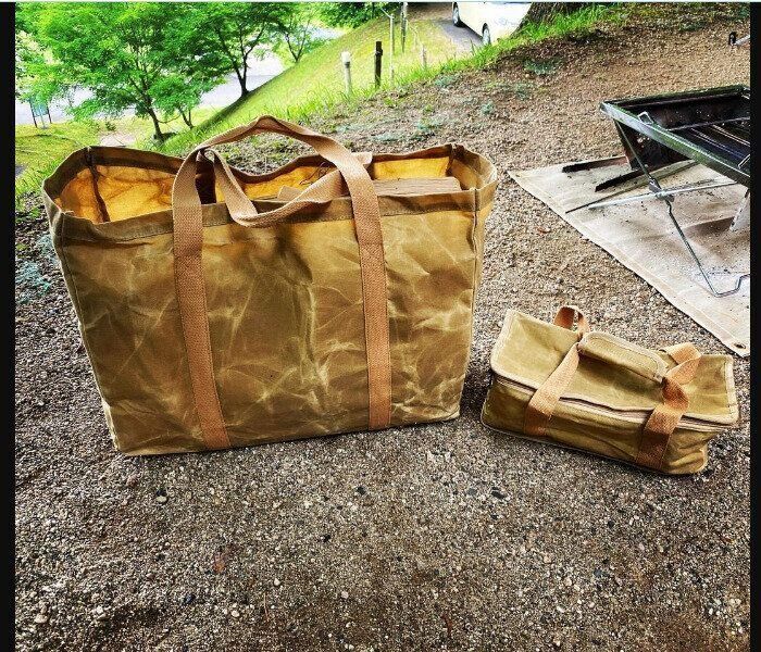 【ワークマン】安くておすすめ！パラフィン帆布スクエアトート