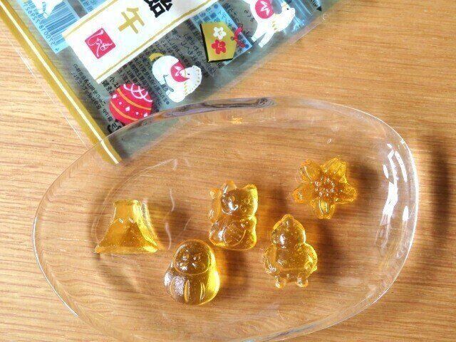 「もへじ　べっこう飴　午」中身