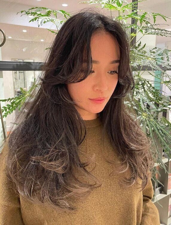 パリジェンヌ風！コントラストの効いたグラデーションカラー