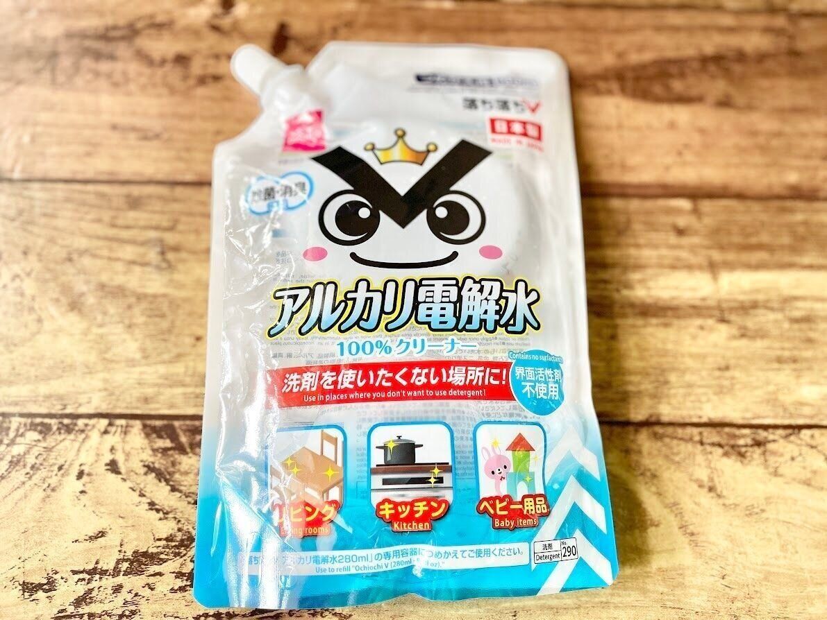 ダイソーのアルカリ電解水詰め替え用