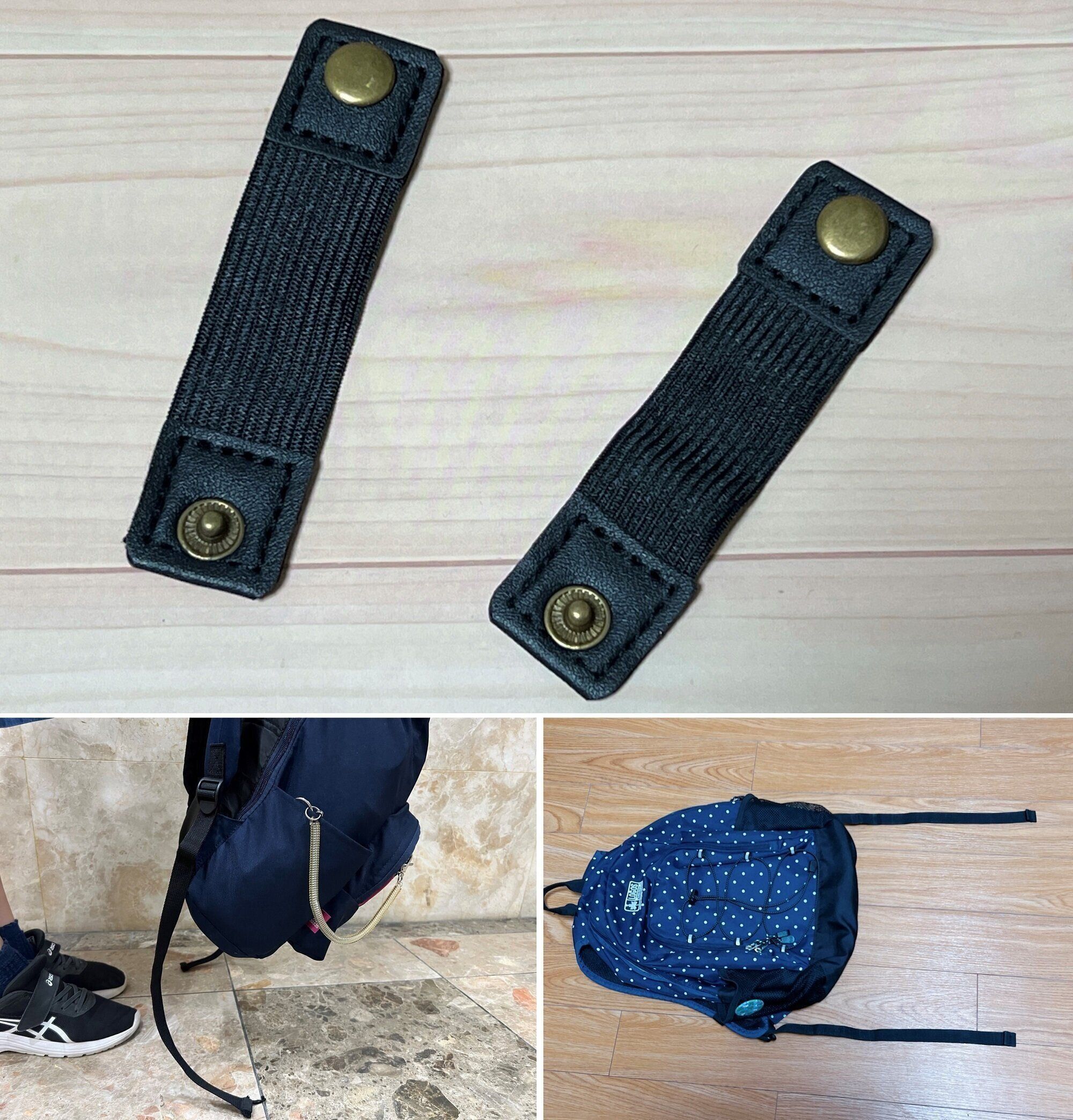 【セリア】リュックを使っているとき、微妙にイライラする悩みを一発解決してくれるアイテムが優秀すぎ！