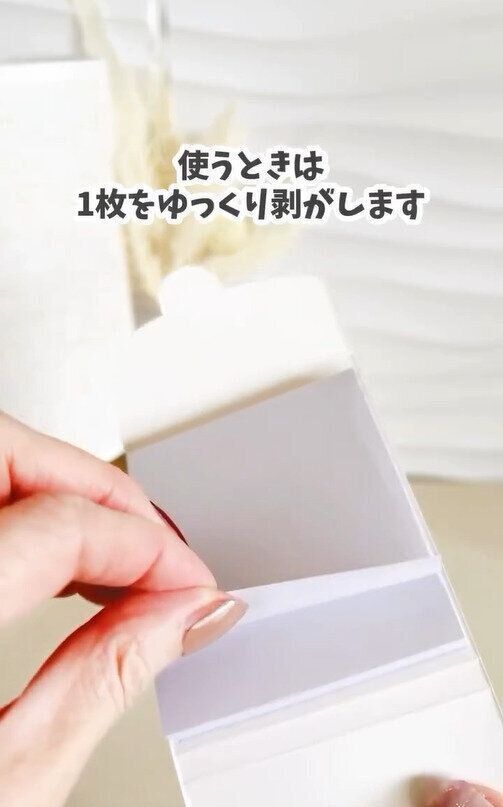 〇〇でも大人気だった！「ペタペタホコリ取りシート」