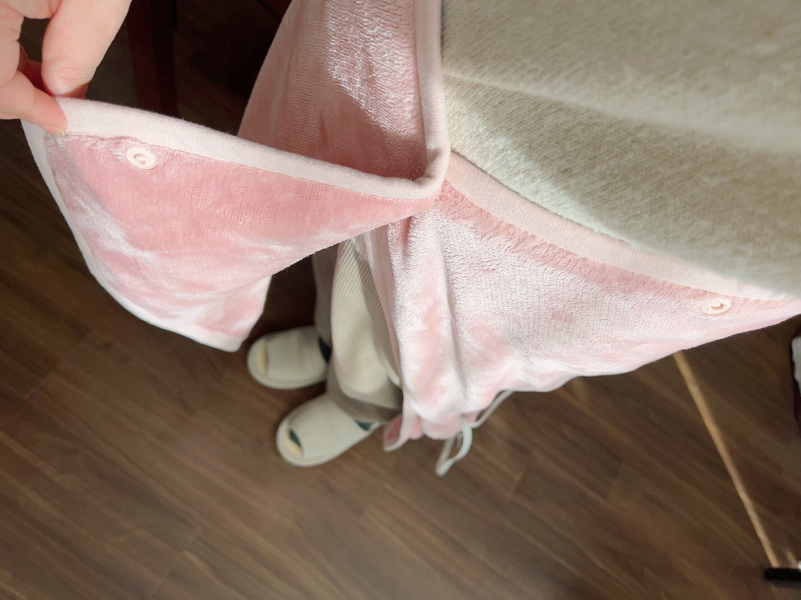 無印良品　電気ブランケット　腰巻き