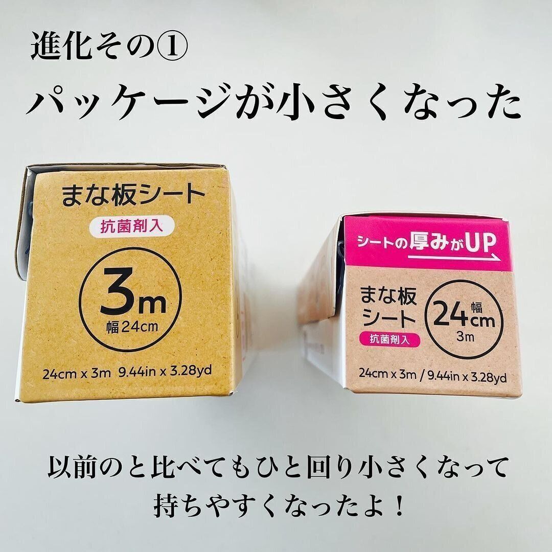 まな板シート（詰め替え用、３ｍ、抗菌剤入）