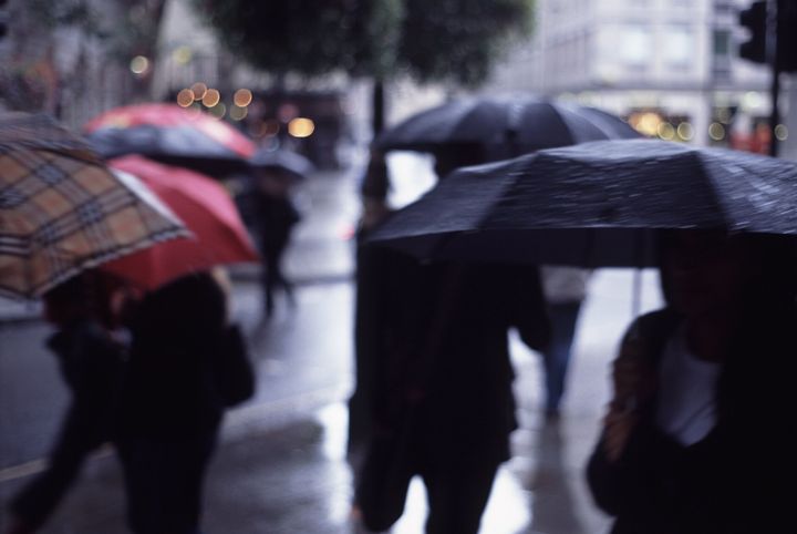 ロンドンの雨
