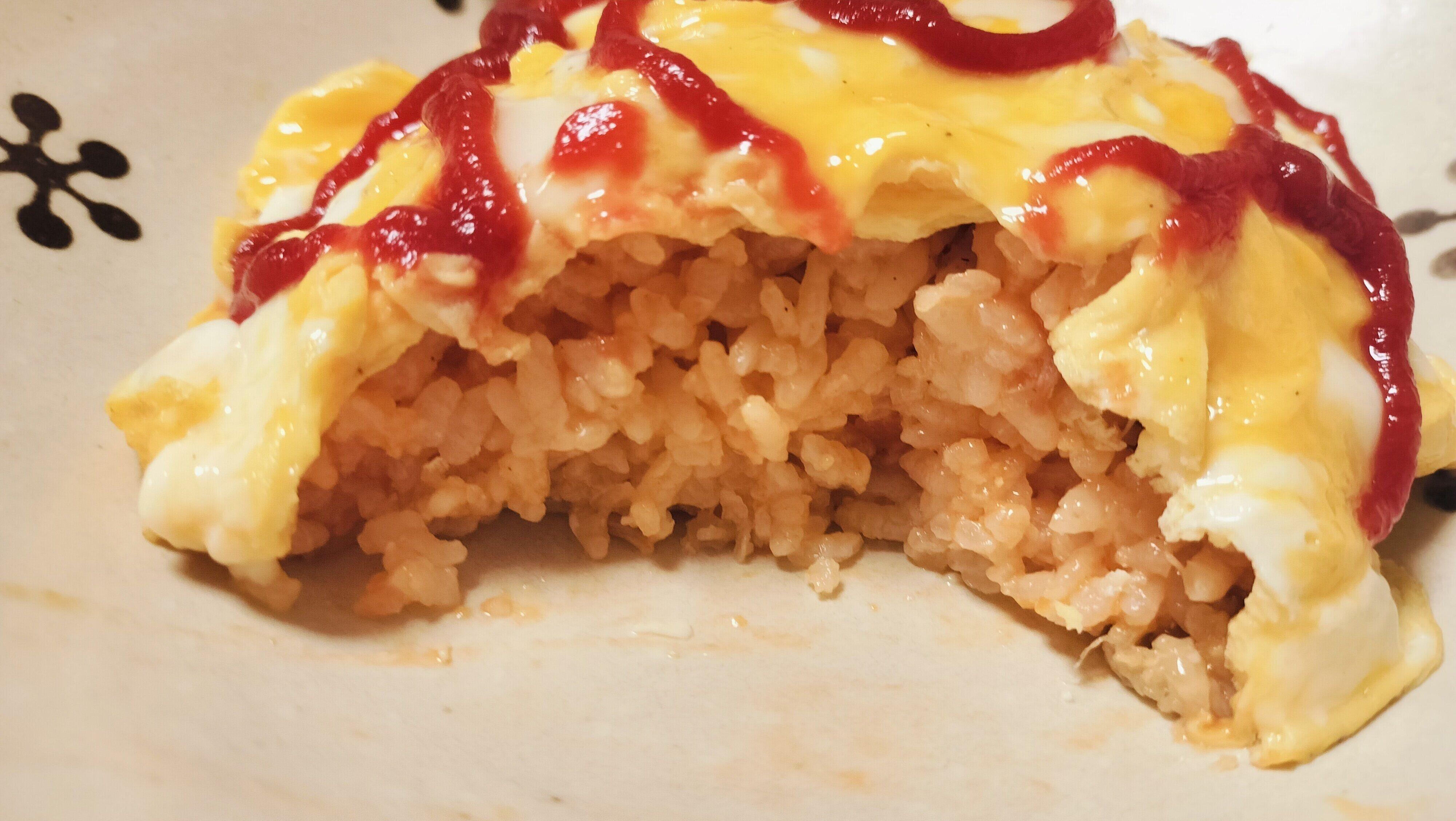 オムライスにぴったりなチキンライス