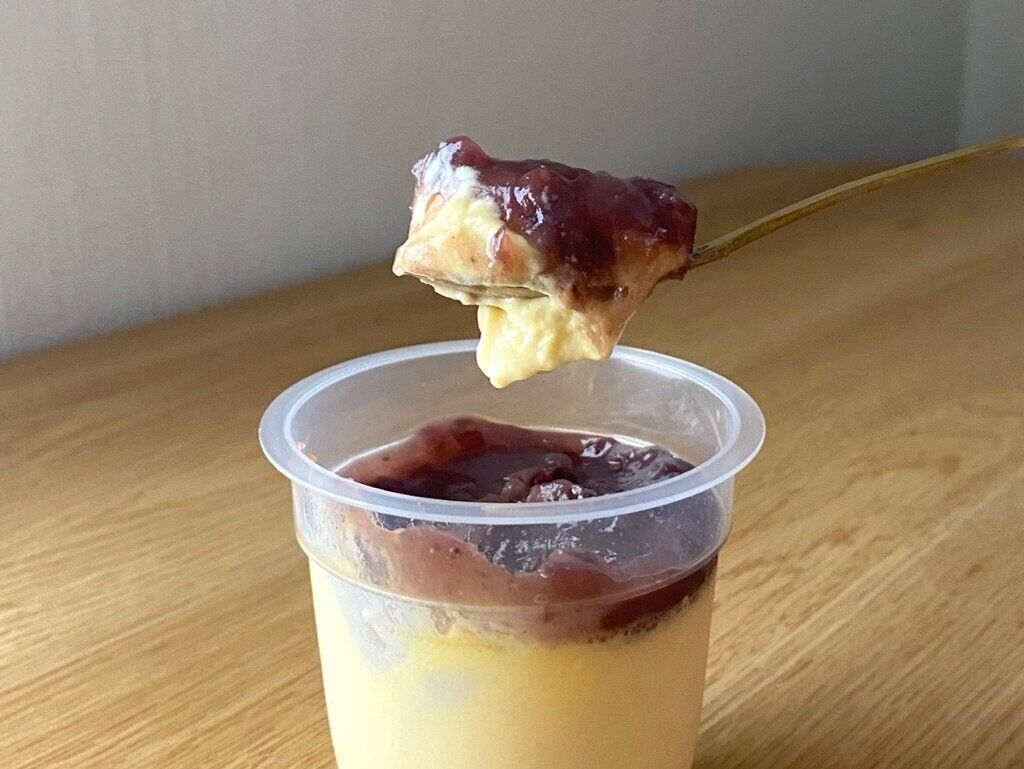 餡とプリン