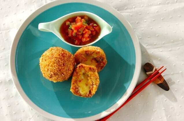 タコス風アレンジコロッケ
